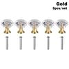 Colorful Cabinet Handles Door Knobs Cupboard Pulls Crystal Glass Knobs Diamond Shape Pull Handle