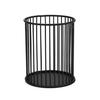 yangyizhi Metal Pen Holder, Nordic Desk Organizer for Makeup Brushes, Anti-Rust Multifunctional Storage Basket Pencils Office Supplies