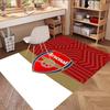 Arsenal F.C Print Rug, Washable Floor Carpet, For Entryway Dorm Laundry Room Office Study, Home Decor Birthday Christmas Gift