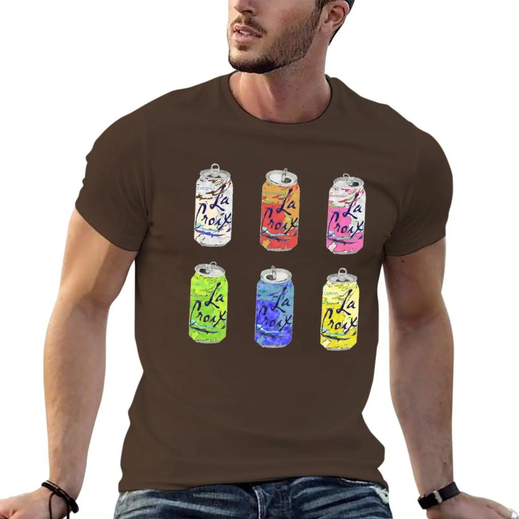 La Croix T-Shirt vintage t shirt heavyweight t shirts Short sleeve tee clothes