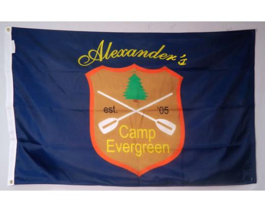 100% Polyester 3*5ft Advertising Flag High Quality Football Team Durable Fade Resistant for Garage Indoor Outdoor Decorate
