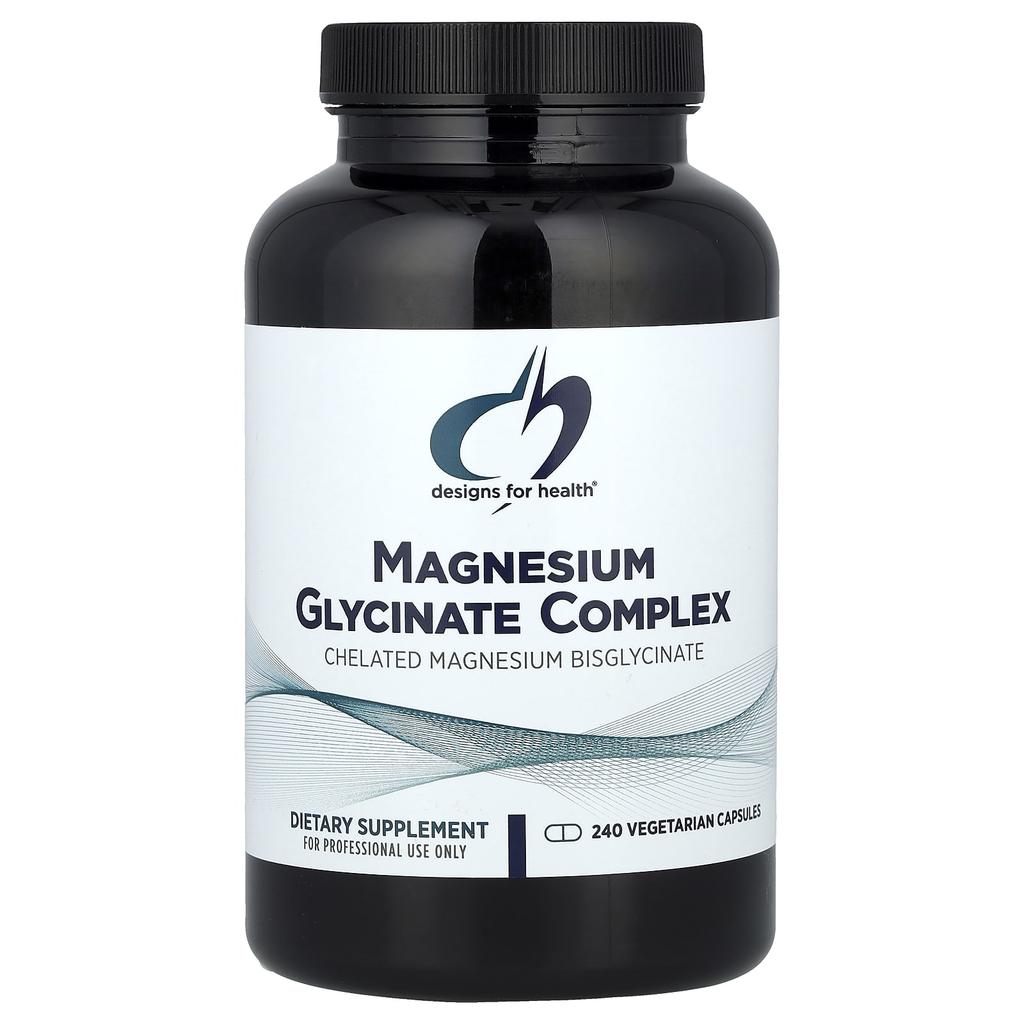 Magnesium Glycinate Complex, 240 Vegetarian Capsules (150 Mg Per Capsule)