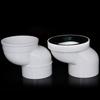 PVC Plastic Toilet Shifter Pipe 110mm Offset Flange Adapter  Toilet Installation