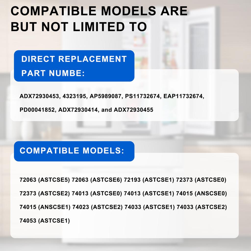 ADX72930461 Уплотнитель двери холодильника Для холодильника LG Правая сторона ADX72930414