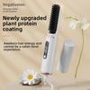 Wireless Portable Straight Hair Comb, Curling Iron Does Not Hurt Hair,  Fluffy Comb, Electric Dual-purpose Artifact, Charging Model, Setting.