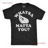 Мужская смешная футболка Whatsa Matta You Саркастическая Итальянская Новинка Для винтажного Стиранный Топ Для Повседневной Носки homme Немного Модный