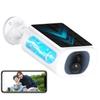 Solar Panel Integrated Security High Efficiency ANRAN Security Camera Outdoor Solar Surveillance Camera Outdoor Solar No Construction Required