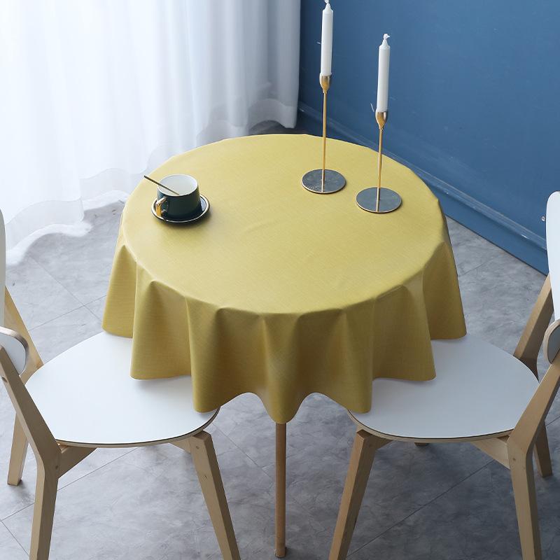 Pvc Dining Table Cloth Household Rectangular Coffee Table Tablecloth Simple Table Mat
