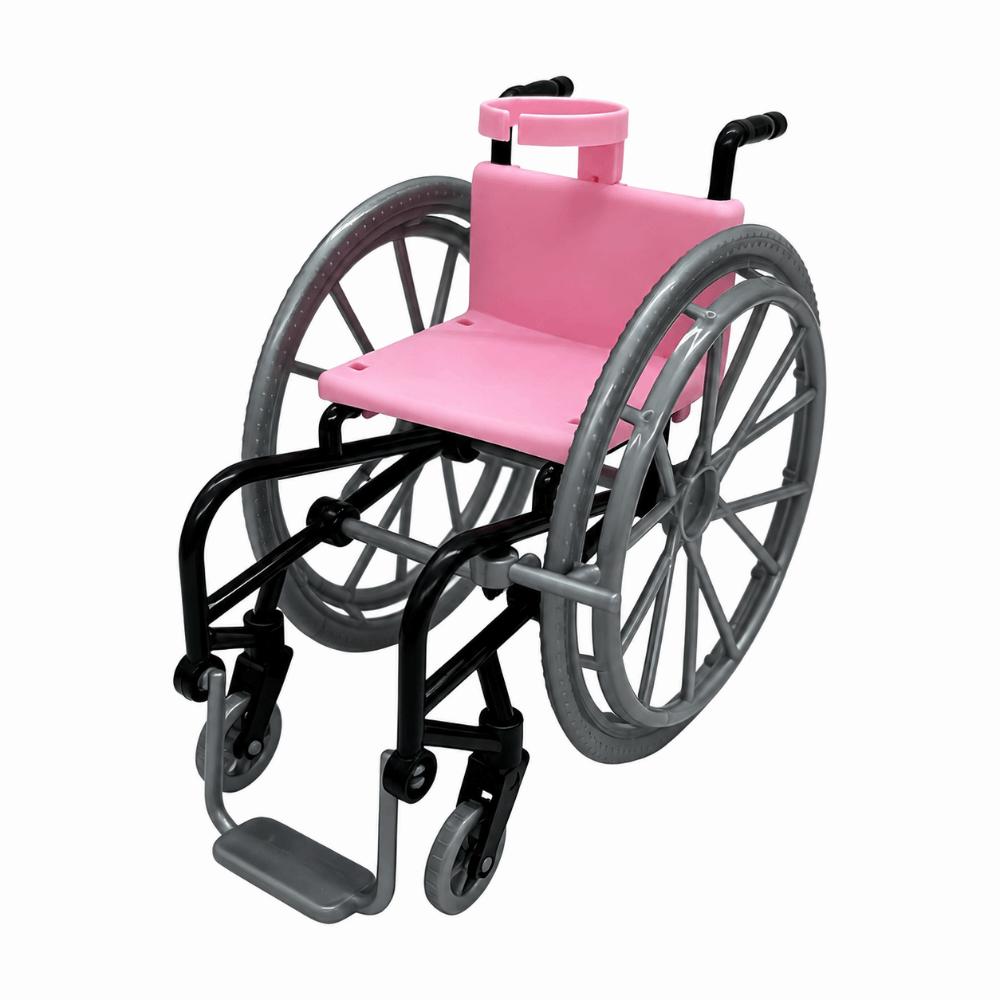 1/6 Scale Doll Wheelchair Accessory Realistic Design Playhouse Wheelchair Chair  Simulation Play
