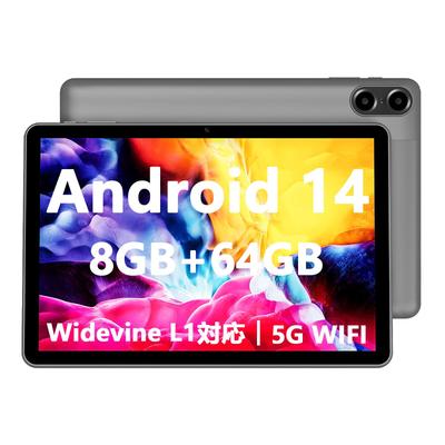 Планшет VASOUN Touch 10 Plus Android Widevine L1 8 ГБ 64 ГБ 1 ТБ Расширяемый 5G Bluetooth Включено руководство по эксплуатации на японском языке, 10-дюймовый, Модель Wi-Fi,