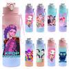750Ml Water Bottle Cartoon K-Pop Demon Hunters Printed Large Capacity Drinking Cup Portable Outdoor Sports Water Cup Children Kid Gift