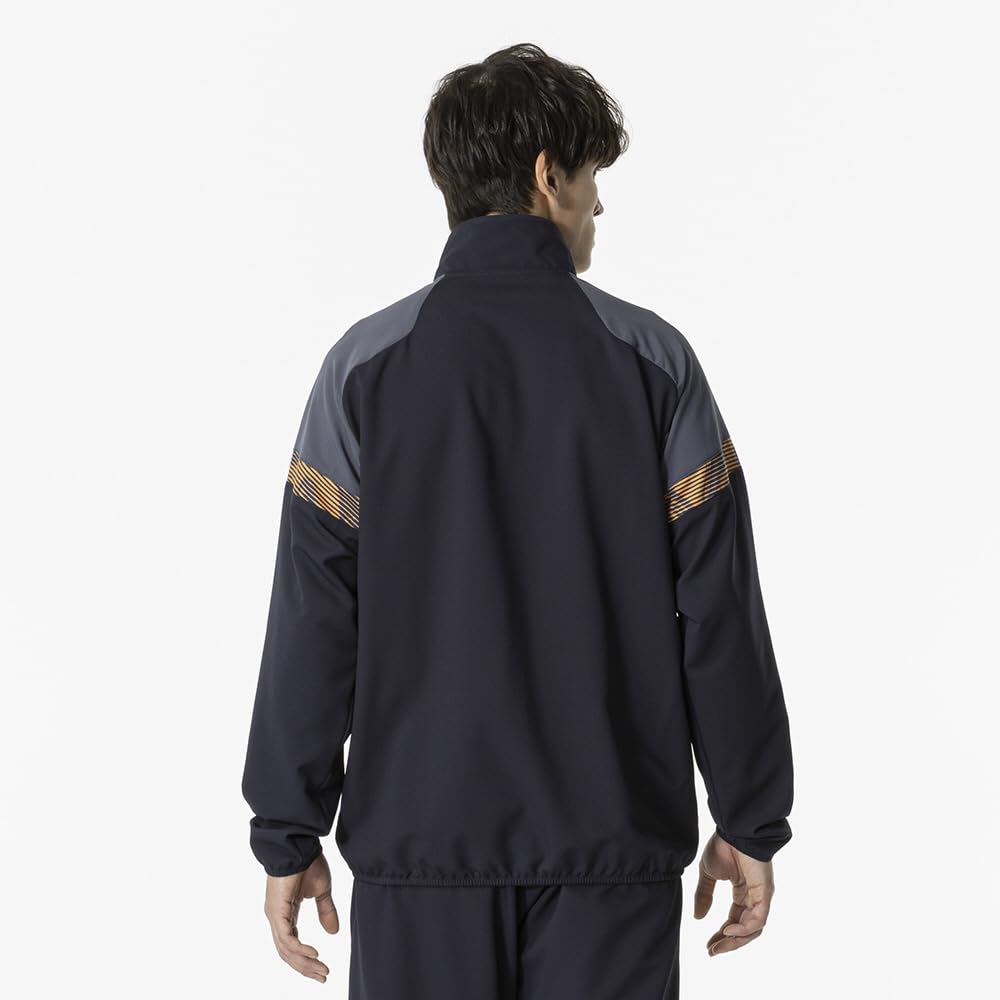 Tennis Badminton Training Cross Jacket Dynamotion Fit Jersey Unisex 62JCB010 Deep Navy L [Mizuno]