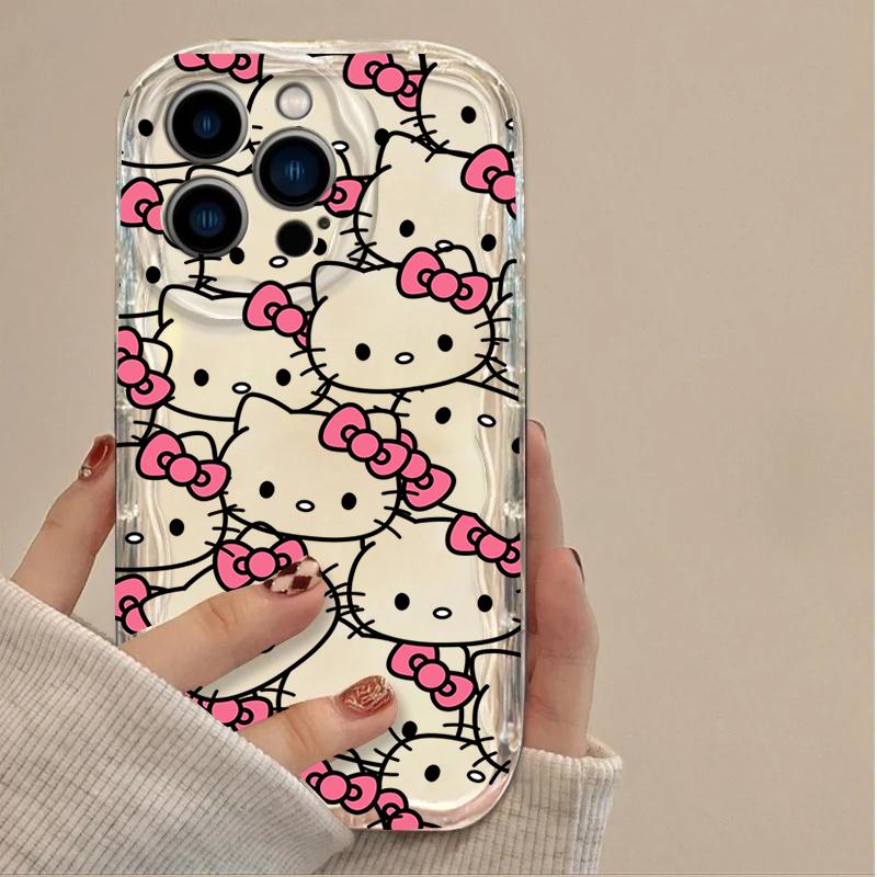 Чехол для телефона Xiaomi POCO X8 Pro 15T 5G M7 F7 X7 Pro M6 X6 F4 NFC X5 F6 5G Мультяшный Hello Kitty Корейский ТПУ Чехол
