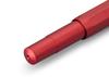Kaweco AL Sport Fountain Medium Nib Deep Pen, (M), Red, ALFP-DR (Official Import)