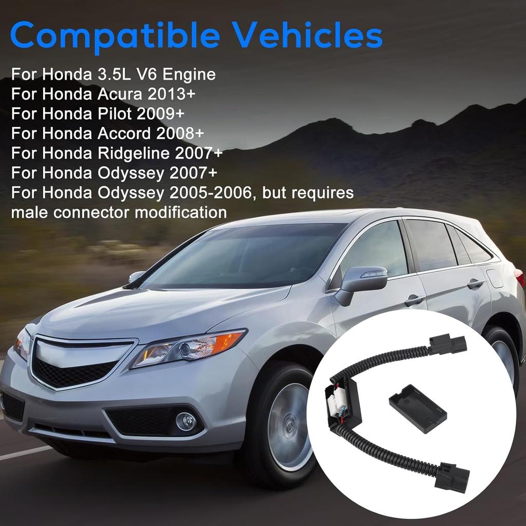 Control Harness for Honda 3.5L V6, Plug & Play Engine Management Module, Compatible with Pilot Accord Odyssey Ridgeline Acura