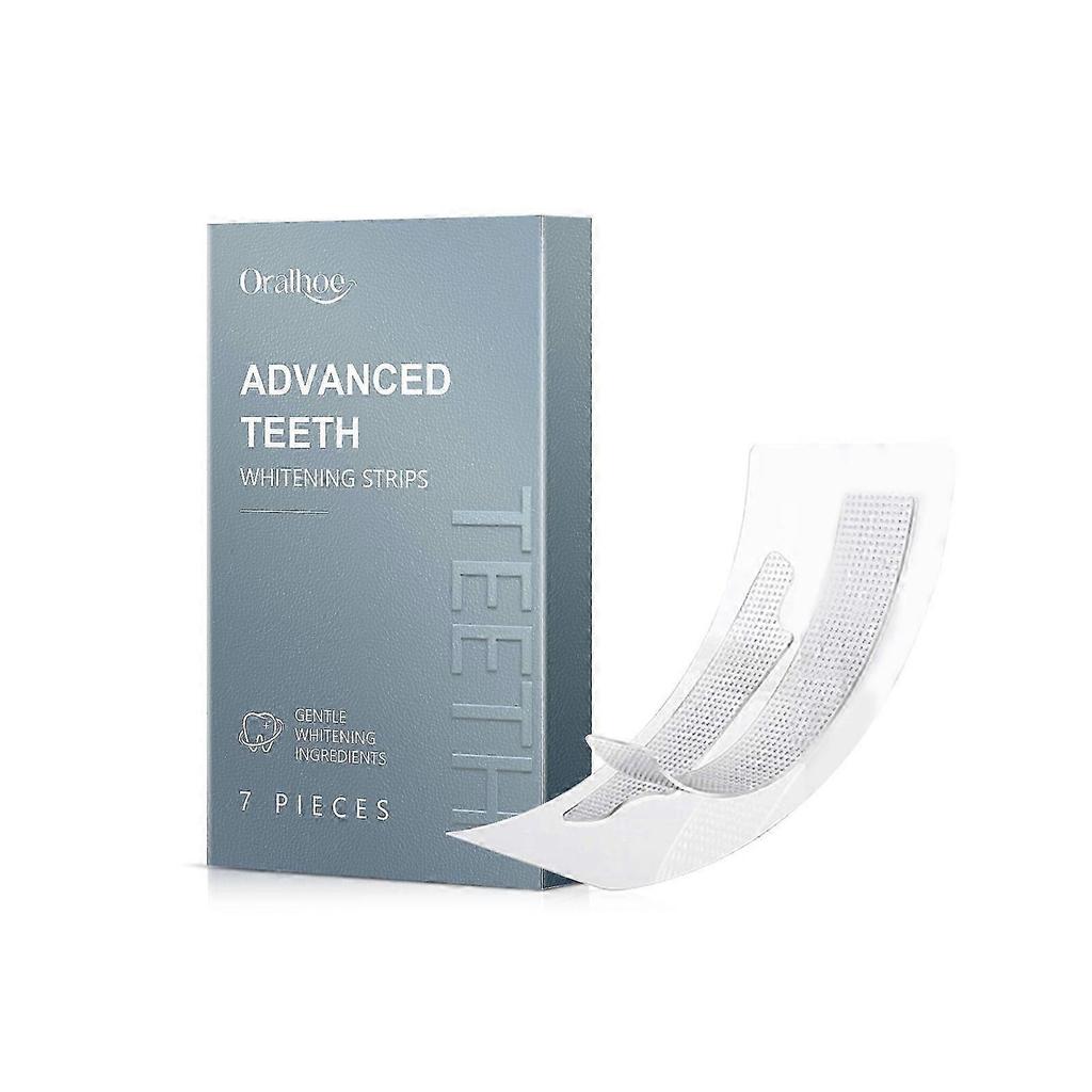 Brighten Your Smile Daily with Gentle Enamel-Protecting Teeth Whitening Patches 7 Easy-to-Use, Comfortable, Fresh-Tasting Strips for a Brighter, Fres