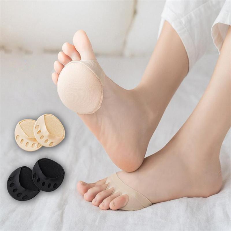 Five Toes Forefoot Pads for Women High Heels Half InsolesSilicone Honeycomb Forefoot Insoles Gel Insoles Breathable Shoe Cushion