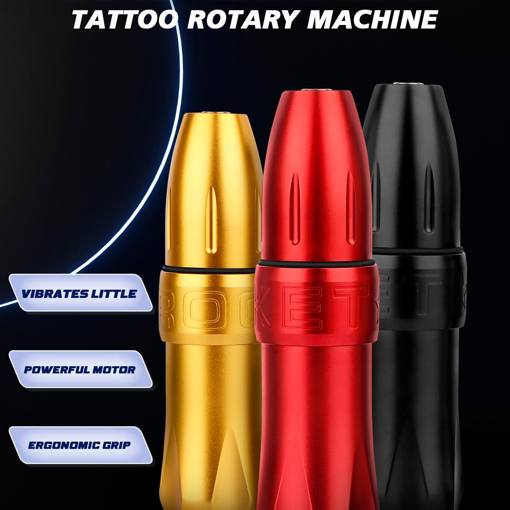 Роторная ручка для татуировки, профессиональная машина для перманентного макияжа, боди-арт, мощный мотор, шейдер и лайнер для татуировщика