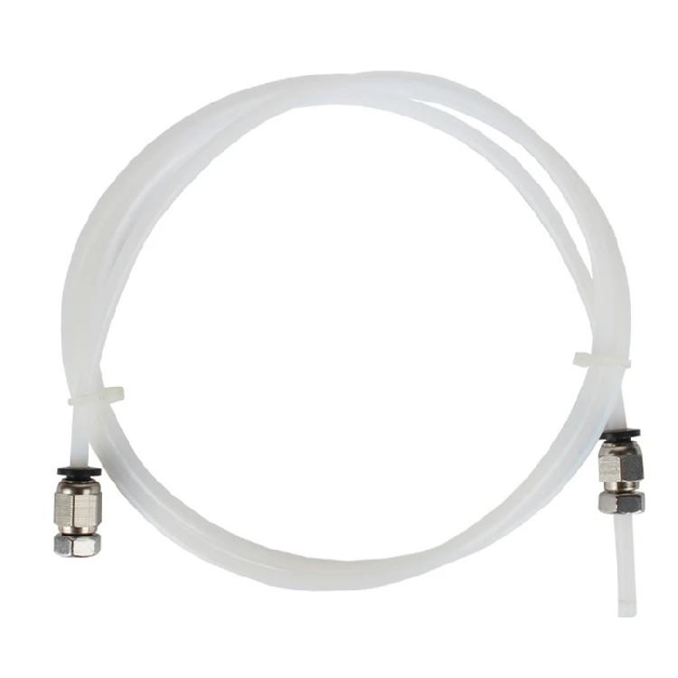 Промышленные Пневматические Адаптеры-Соединители из ПТФЭ, Упаковка 4 шт., Порт с Резьбой PC4 M6, Минимизированная Потеря Потока Воздуха