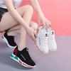 Осенняя женская спортивная обувь в новом стиле с сетчатым принтом, дышащие повседневные женские кроссовки на толстой подошве