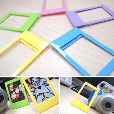 2 шт. Разноцветные 3-дюймовые рамки Fujifilm Instax Mini    случайный цвет