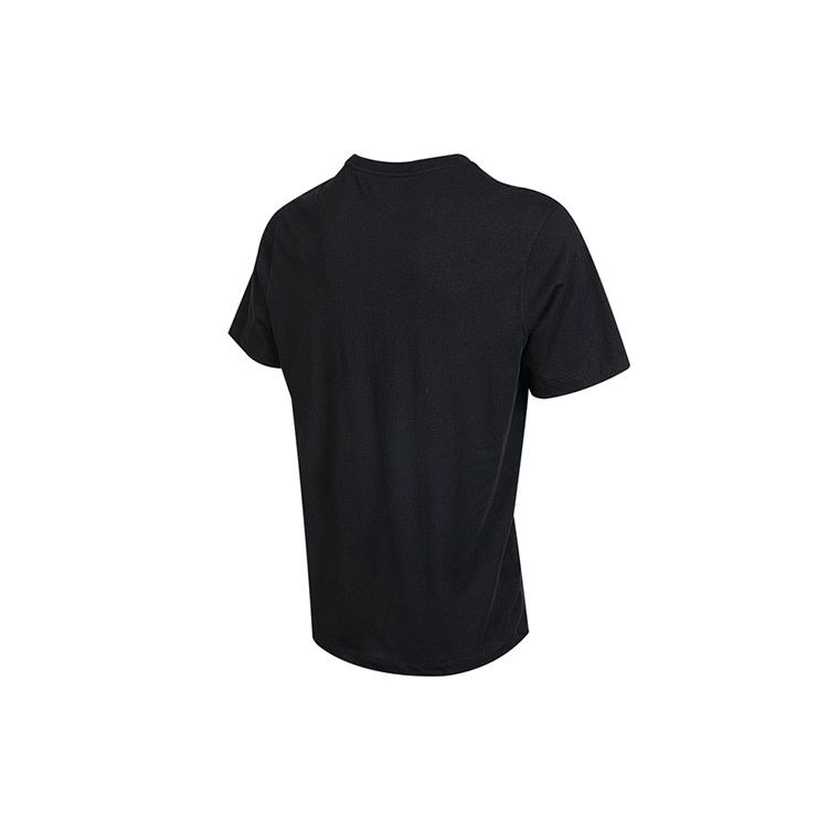 Nike Удобная повседневная футболка с круглым вырезом и мультяшным принтом, мужские топы, черные DN3004-010