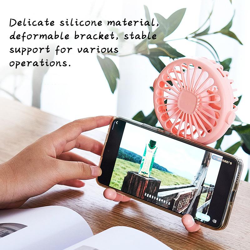 Многофункциональный ручной мини-вентилятор «Осьминог», портативный USB-зарядка, домашняя уличная коляска с функцией ночного освещения, маленький вентилятор