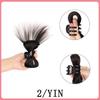 XINRAN Synthetic Short Messy Bun Claw Clip In Butterfly Hair Piece Extensions Updo Hair For Women Adjustable Styles Easy Hair Pieces