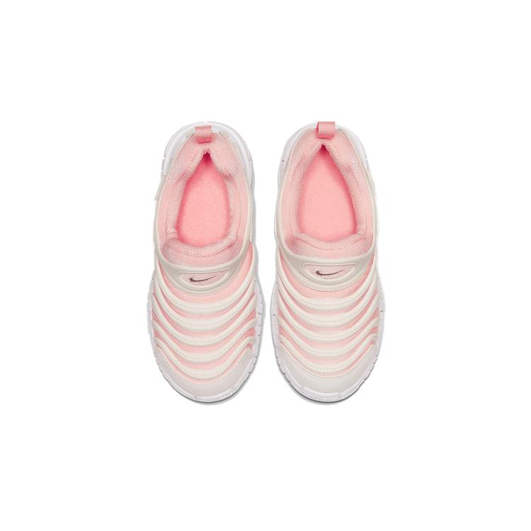Nike Dynamo Free Comfortable Abrasion Resistant Low top Kids Lifestyle Shoes Bleached Coral Red CQ5417-601