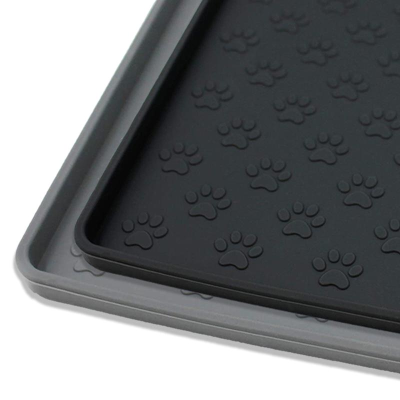 1PC Pet Placemat Dog Food Bowl Mat Cat Feed Mat Cat Dog Drinking Feeding Placemat Silicone Waterproof Pet Bowl Pad Feeder Mats