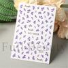 New nail art stickers ins autumn pumpkin retro plaid thorn lines thanksgiving adhesive nail stickers