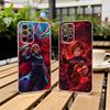 J-Jujutsu Kaisen K-Kugisaki N-Nobara Чехол для телефона для Samsung S25,S24,S21,S22,S23,S30,Ultra,S20,Plus,Fe Прозрачная крышка