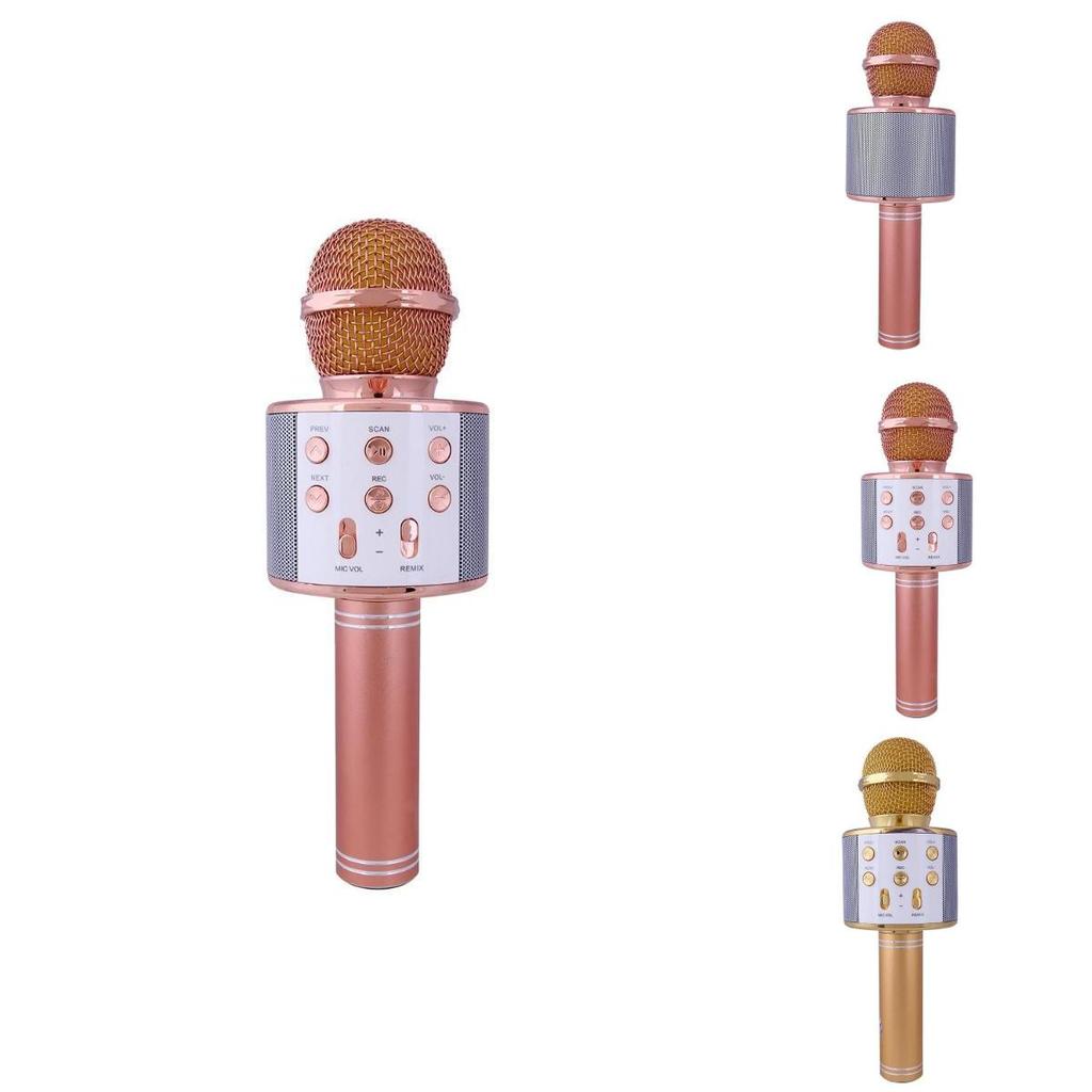 Беспроводной Bluetooth микрофон ручной Ktv мини портативный динамик USB плеер для дома и Ktv использования