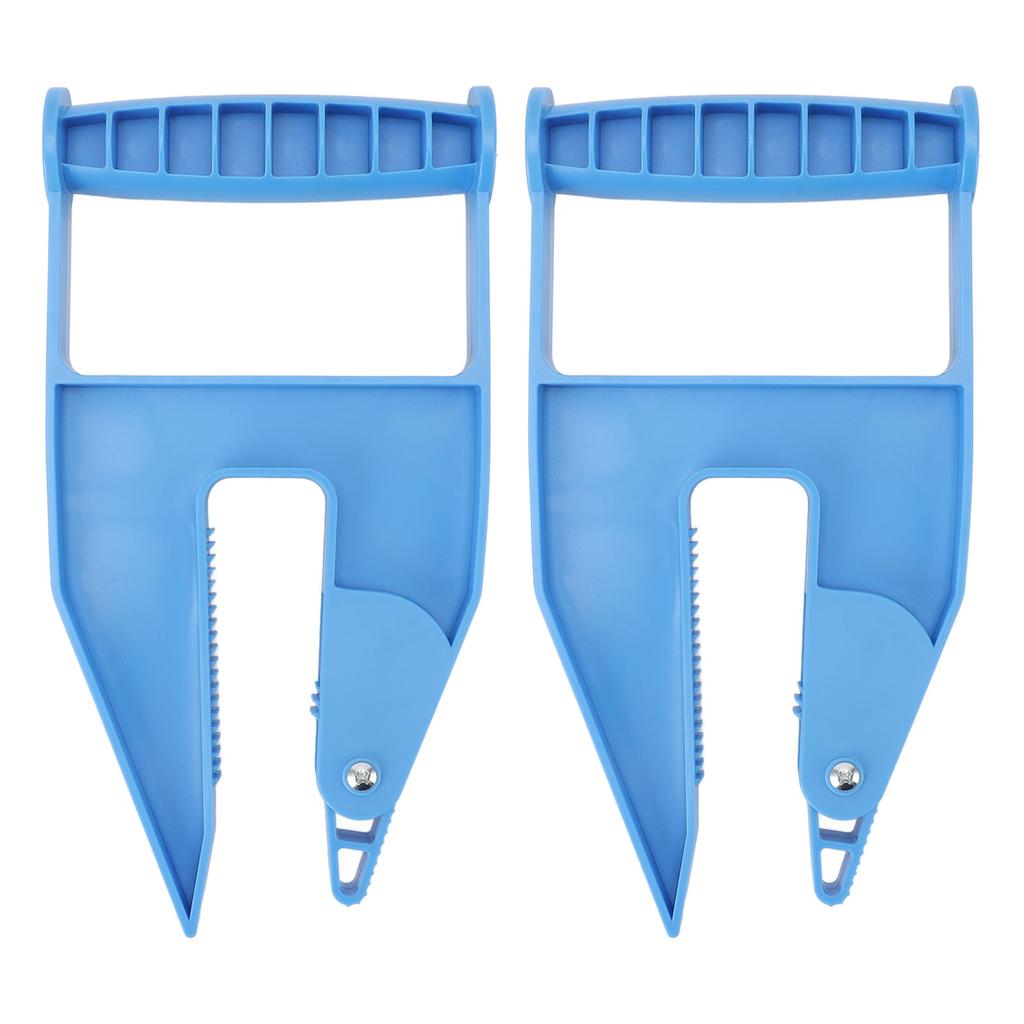 2 шт. Инструмент для перемещения матов Эргономичный съемник матов Сверхпрочные манипуляторы для стойловых матов для лошадиных матов, гимнастических матов, матов для прицепа