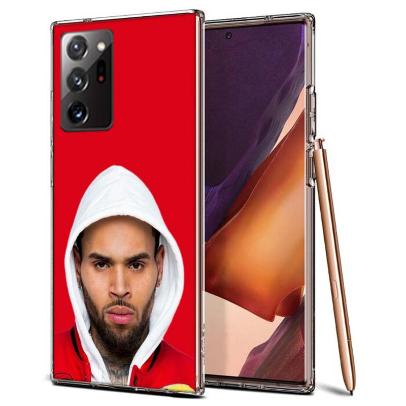 Chris Brown American Rapper Phone Case for Samsung A55 A35 A25 A15 A07 A05S A16 A17 A26 A36 A37 A56 A57 Galaxy Note 20 10 A50S A