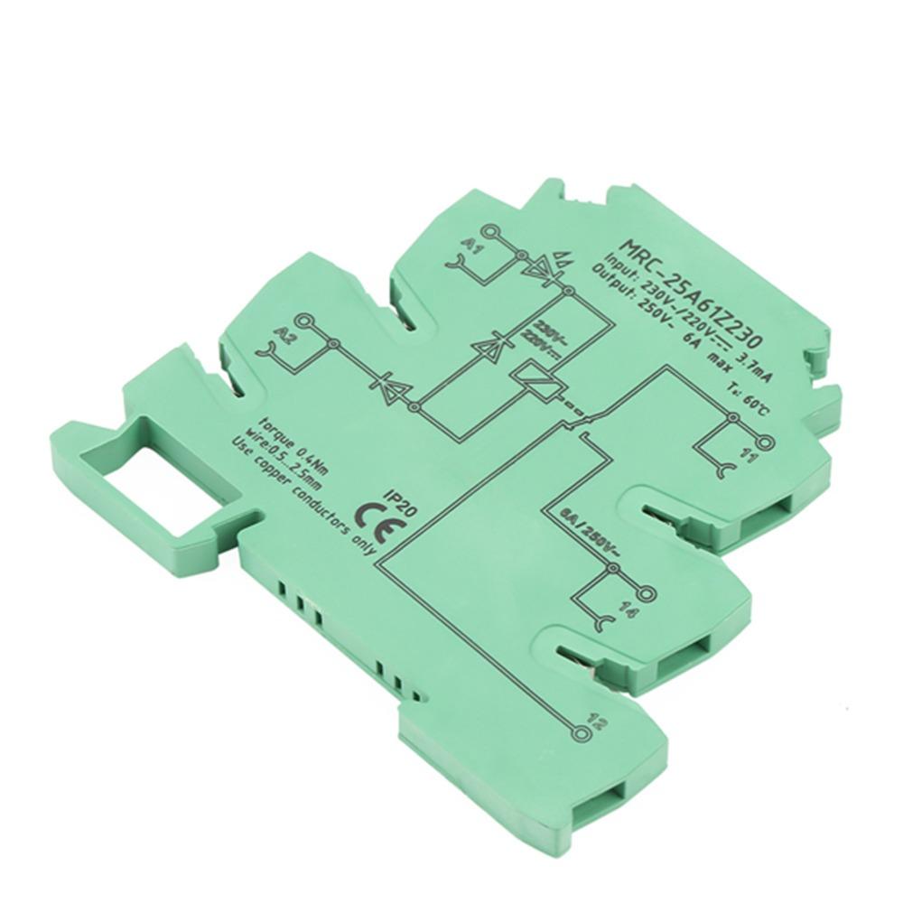 6.2mm Thickness Ultra-thin Relay 230VAC/220VDC Ultra-thin PLC Relay Industrial Control