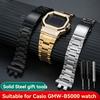 Модификационный комплект из нержавеющей стали для CASIO G-SHOCK GMW-B5000 – Металлический корпус с рамкой, полностью металлический ремешок для 3459 gmwb5000, Мужской ремешок для часов