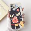 For Realme 12 Pro Plus / 12 Pro / 12 Plus / 12x / 12 5G Case Cover Liquid Silicone Soft TPU Cool Style Cartoon Astronaut Fundas