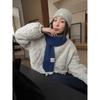 Womens Winter Puffer Coat Lightweight Quilted Cotton Jacket Loose Fit Stand Collar Casual Outerwear