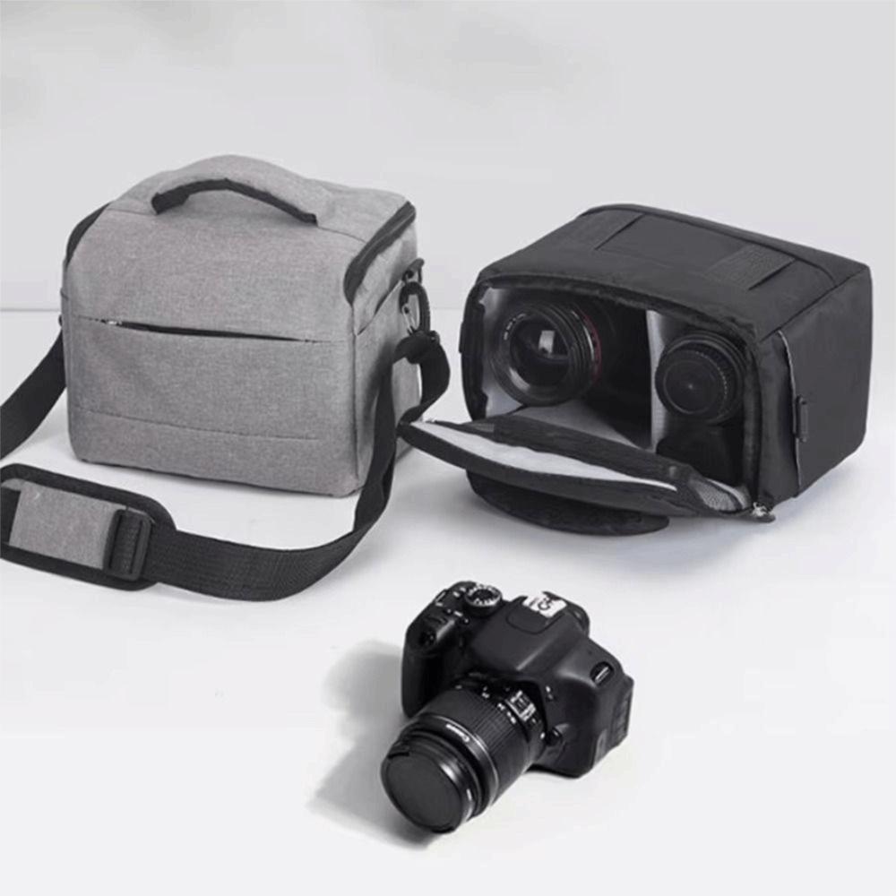 Nylon Material Camera Storage Bag Portable Size Camera Crossbody Bag Outdoor Photography