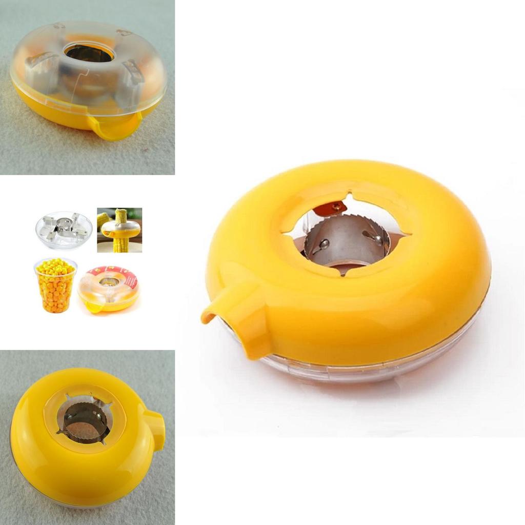 Premium Corn Cob Kerneler Peeler Remover Cutter Stripper For Easy Kitchen Use