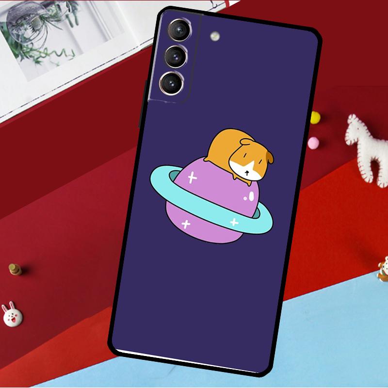 Funny Guinea Pig Balloon Funda For Samsung Galaxy S26 S25 S24 S21 S22 S20 Ultra S9 S10 Plus S23 FE S25 FE Phone Case