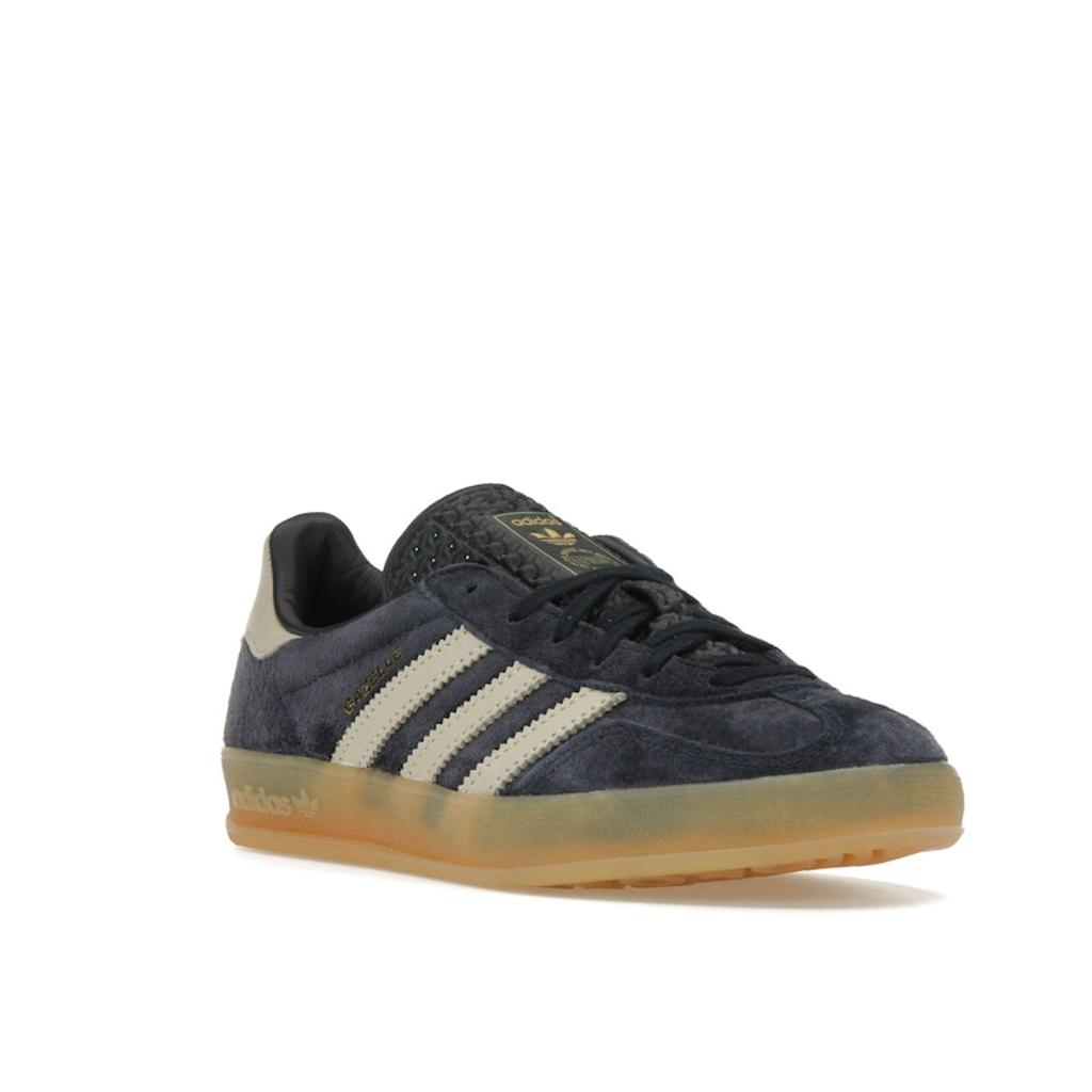 Adidas Gazelle Indoor Legend Ink Men Sneakers Blue Wonder-Beige Gum IH7501