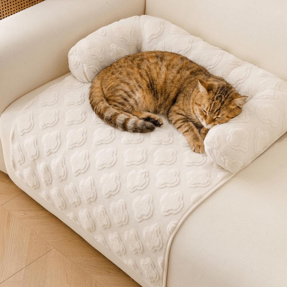Thickened Pet Sofa Bed Self-heating Warm Pet Mattress Pet Sleep Pad Cat Bed Mat for Autumn Winter
