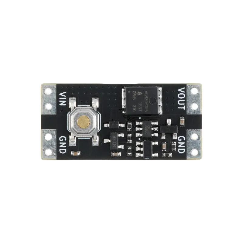 1Pcs 3.5- 5.4V 4.5-26V 300Na 1.3Ua Load 10A Low Power Xl-10Al Xl-10Ah Single Bond Button Bistable Micro One Key Switch Module