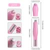 3D Love Heart Nail Magnet 3in1 Cat Eye Effect Double Line Moon Snake Pattern French Nail UV Attraction Magnetic Stick Manicure