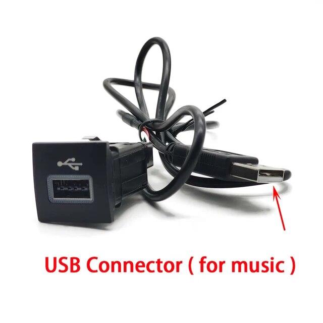 Автомобильное USB-зарядное устройство для VW Golf 6 Jetta 5 MK5 Scirocco 2006-2012 PD Quick Charge QC3.0, кнопка автомобильного адаптера для зарядки телефона