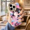 Phone Case: Lambskin 2D Flat Samsung Galaxy A34 A35 M05 M06 S20 S22 S21 FE Plus 5G Protective Case, Nebula Girl, Christmas and Halloween Gift