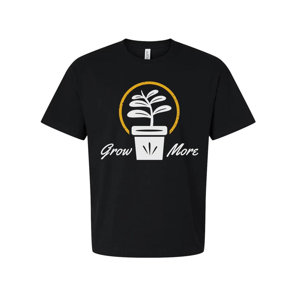 Grow More Plant Icon Unisex T Shirt For Gardeners And Plant Lovers Graphic Tee D
