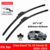 Car Wipers Double Rubber for Chery Exeed TXL VX OMODA S5 2020-2023 Front Brushes Cutter Automobiles Parts Accessories Windscreen Wipers Wear Parts